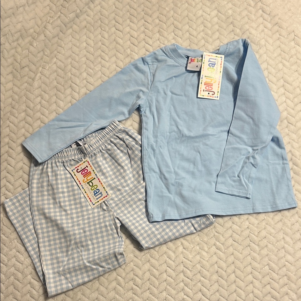 Jelly Beans Sky Blue Boys Outfit